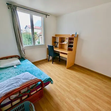 Chambre Au Coeur Grenoble - Calme & Tout Equipe Avec Wifi Esterno foto