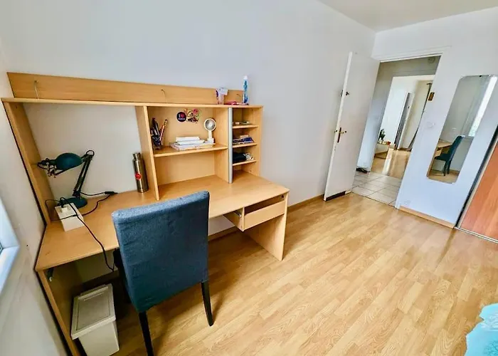 Chambre Au Coeur Grenoble - Calme & Tout Equipe Avec Wifi