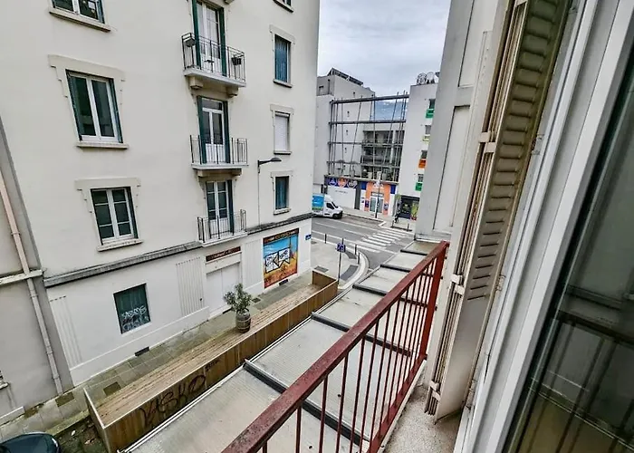 Chambre Au Coeur Grenoble - Calme & Tout Equipe Avec Wifi